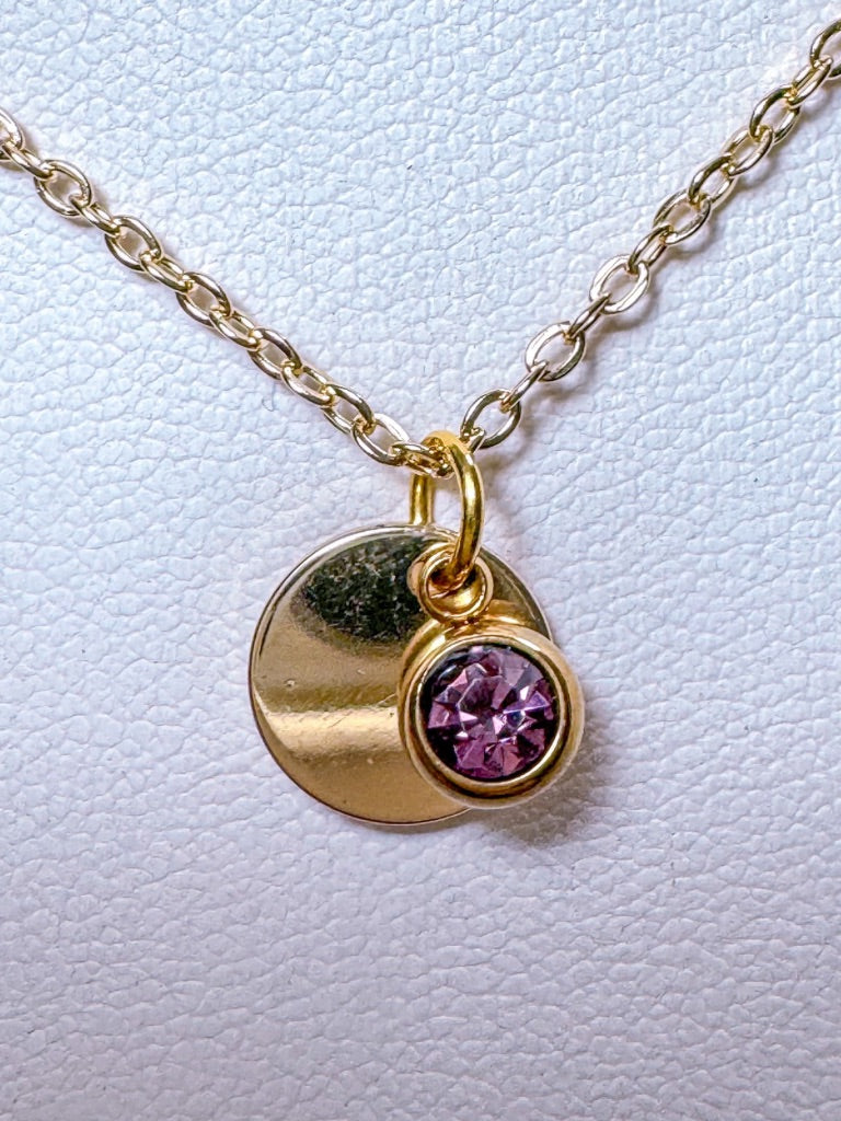 Birth Stones Necklace