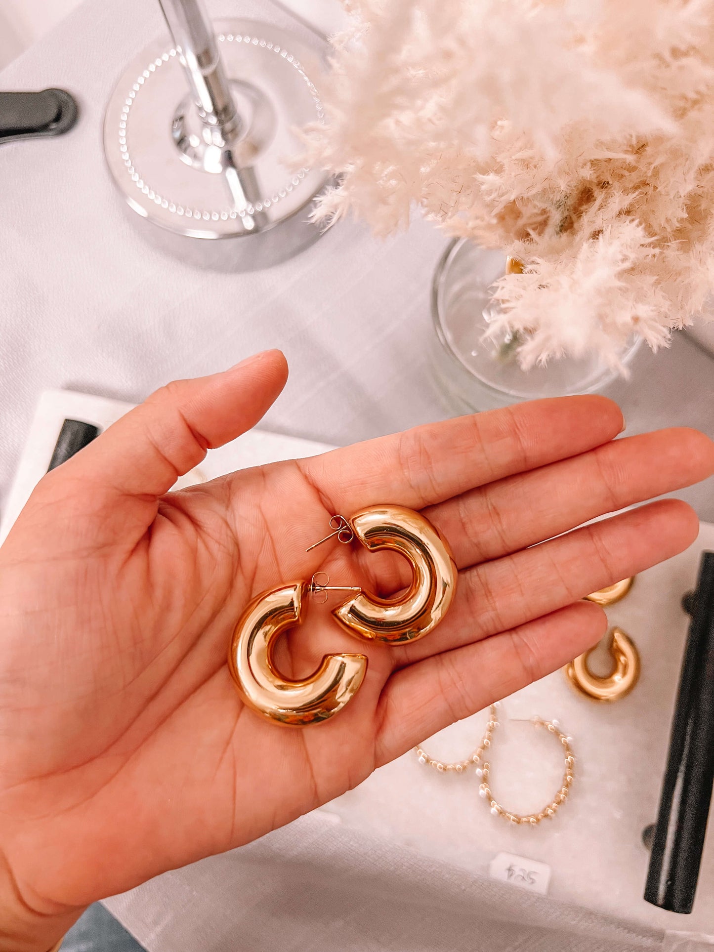 Xtra Chunky Earrings/ Earcuffs Set