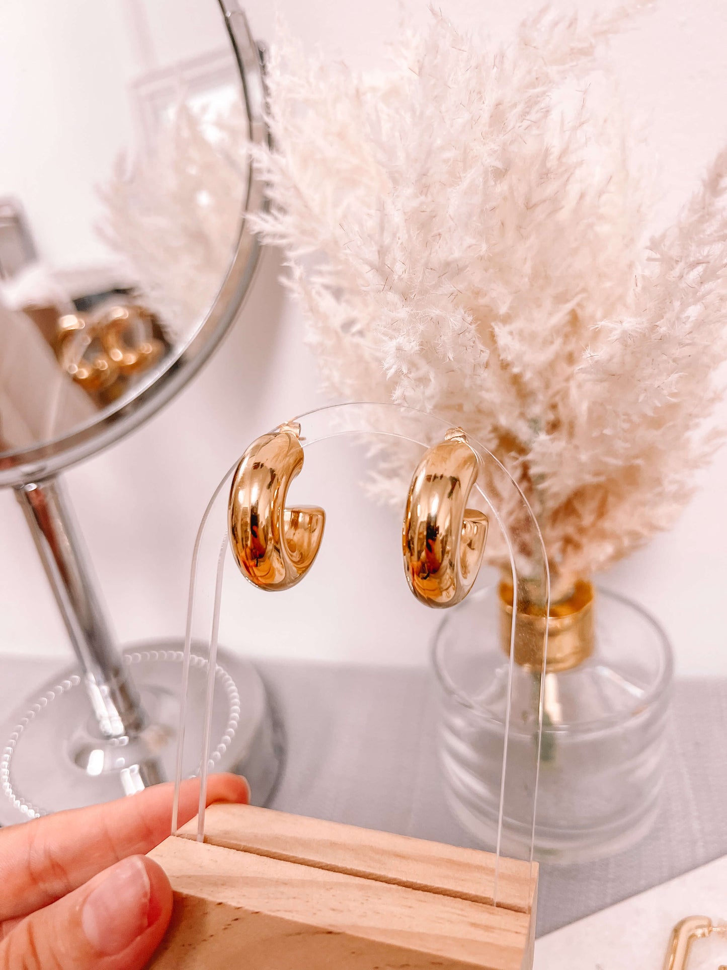 Xtra Chunky Earrings/ Earcuffs Set