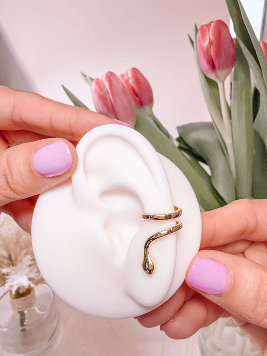 Plain Serpent Ear Cuff