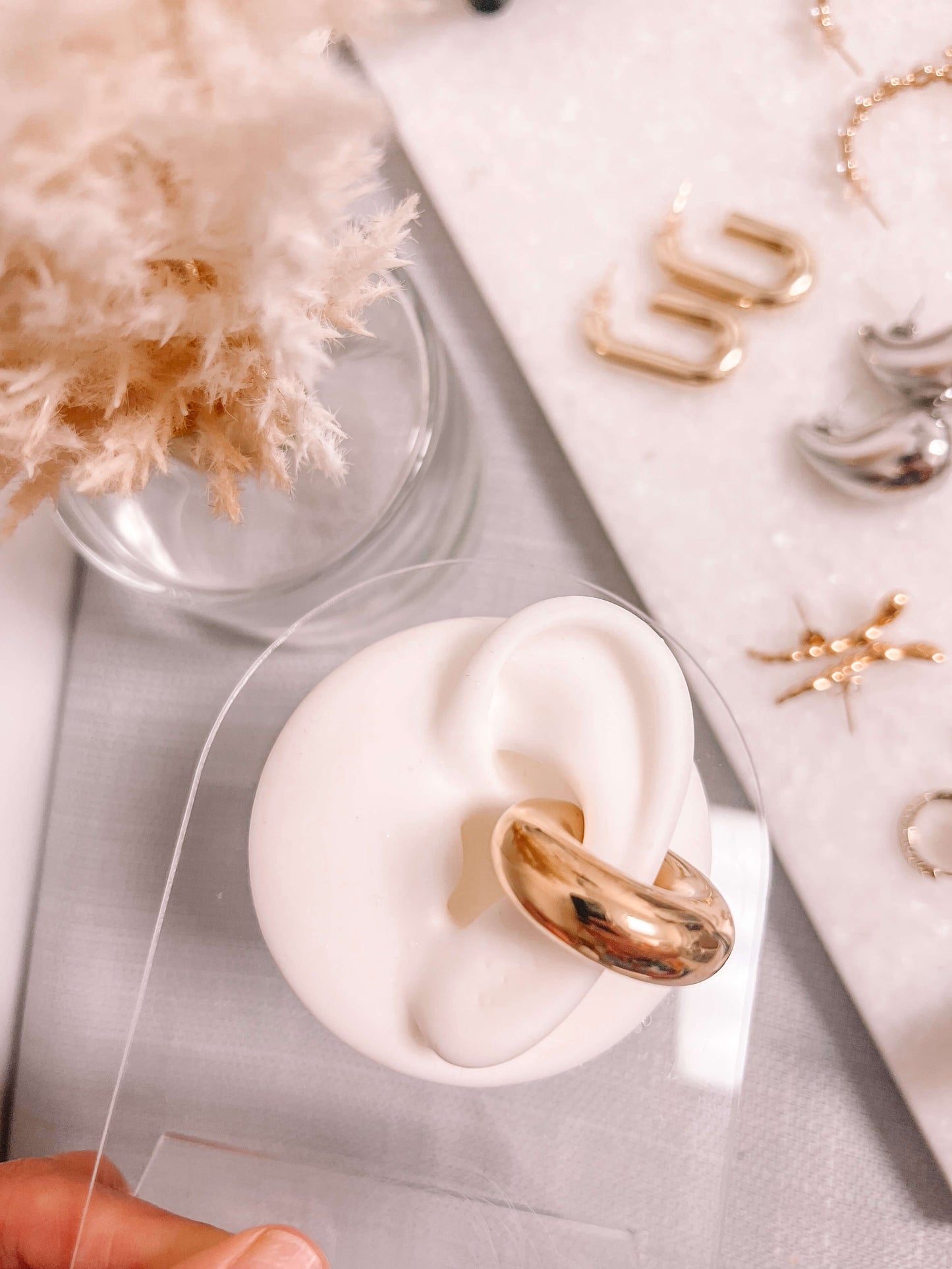 Xtra Chunky Earrings/ Earcuffs Set