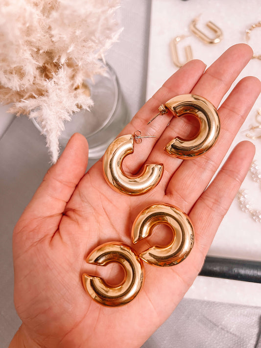 Xtra Chunky Earrings/ Earcuffs Set