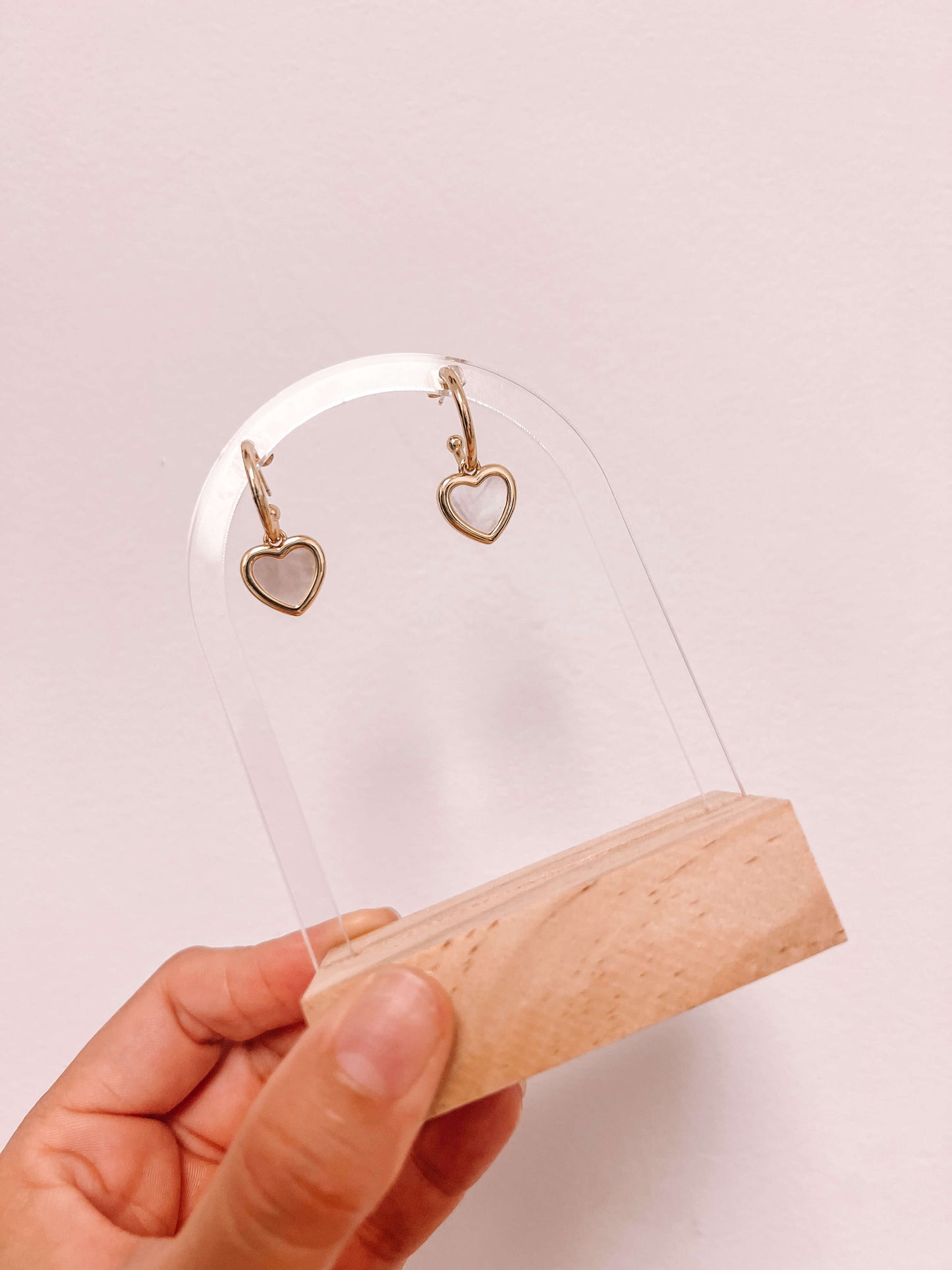 Pearly Hearts / Earrings