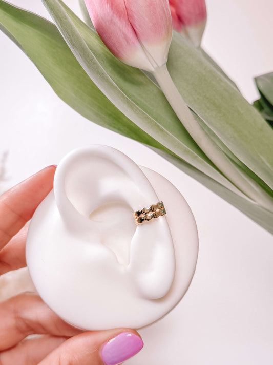 Double Wave Ear Cuff