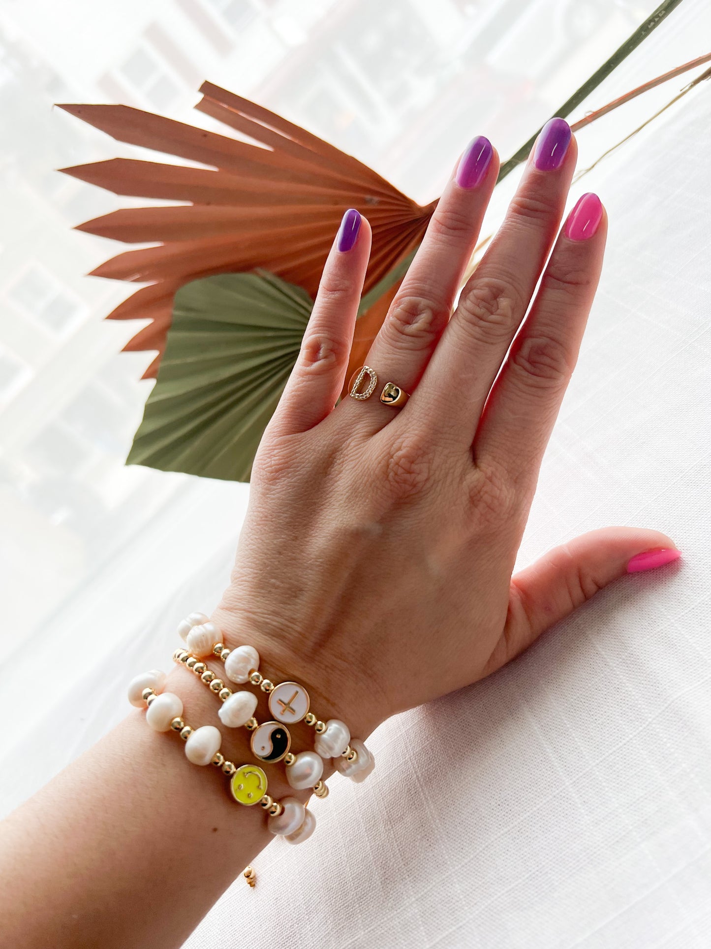 Yin Yang Pearl Bracelet