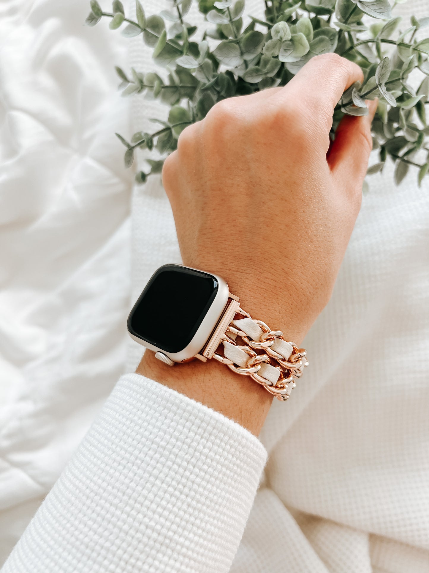 Luxury Gold Watch Band