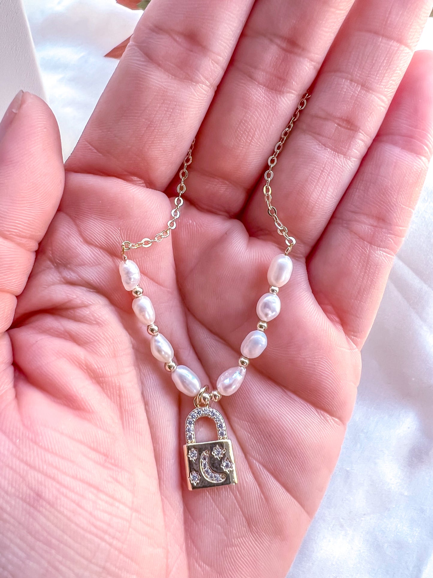 Pearls and Padlock