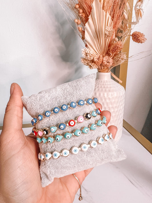 Small Evil Eye Bracelet.