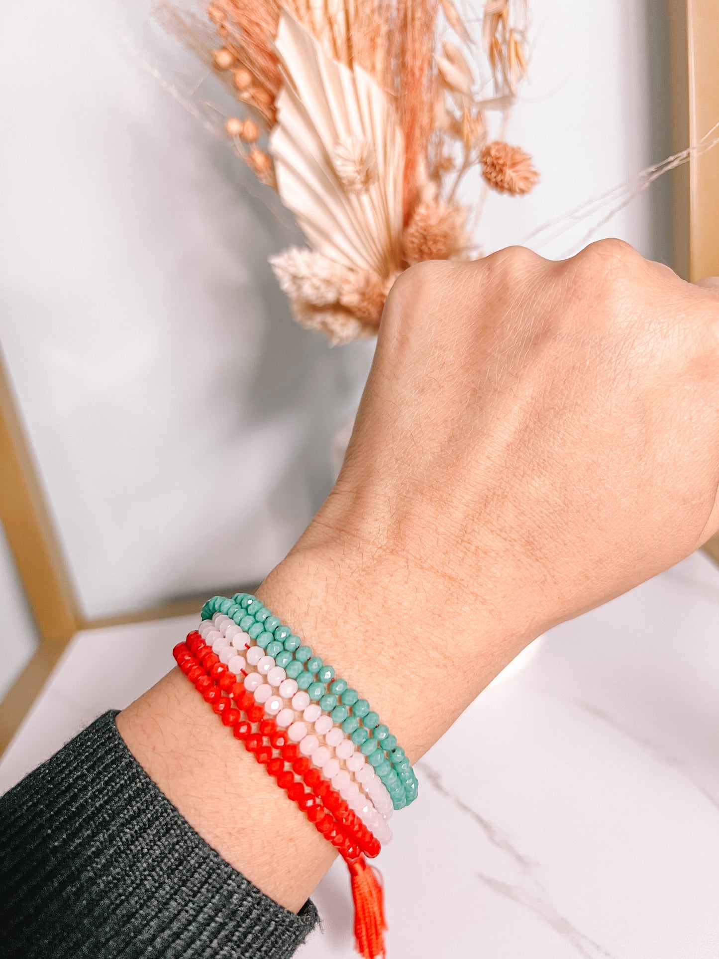 Party Vibes Bracelet / Mexican Flag