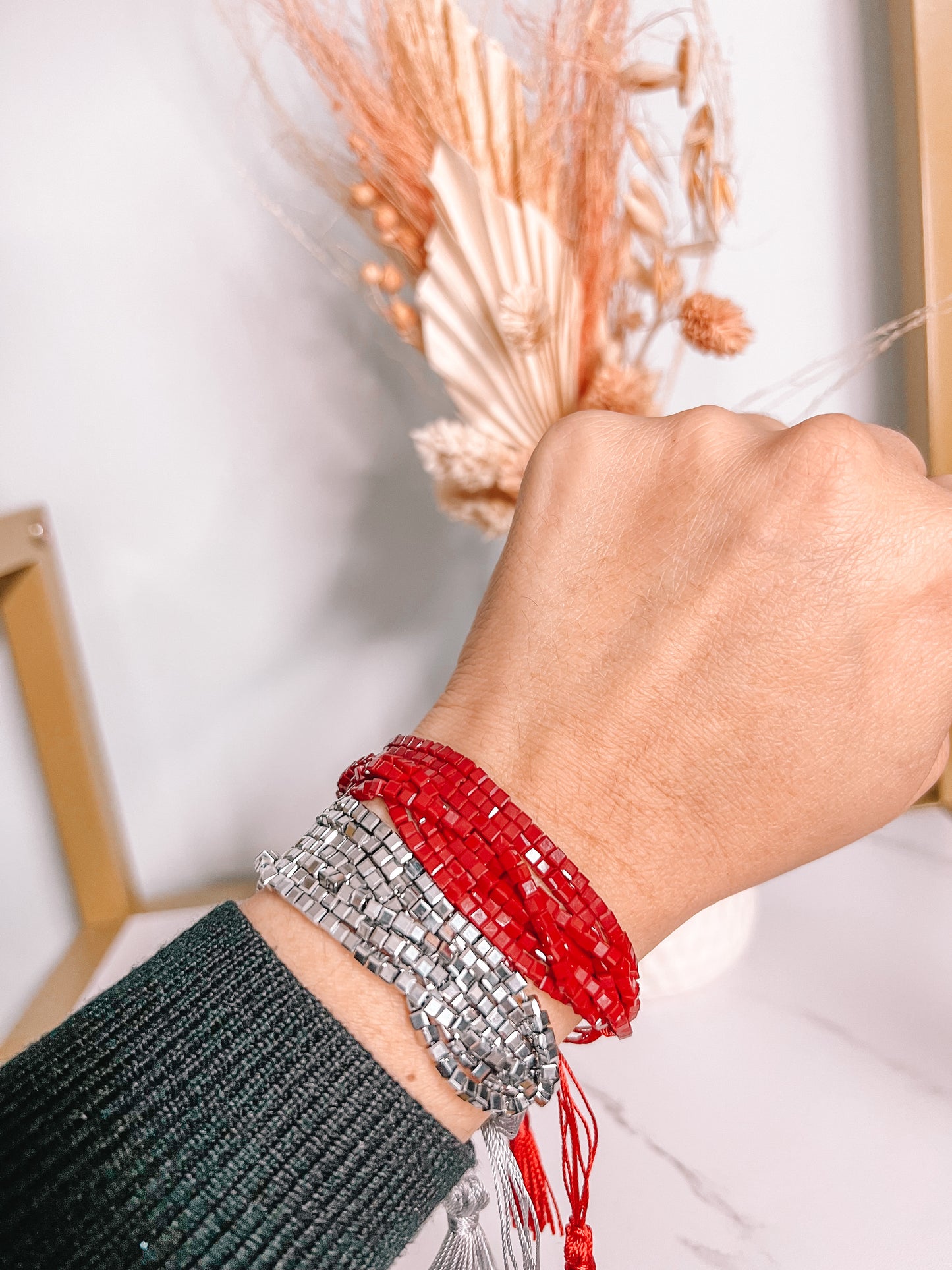 Party Vibes Bracelet / Red