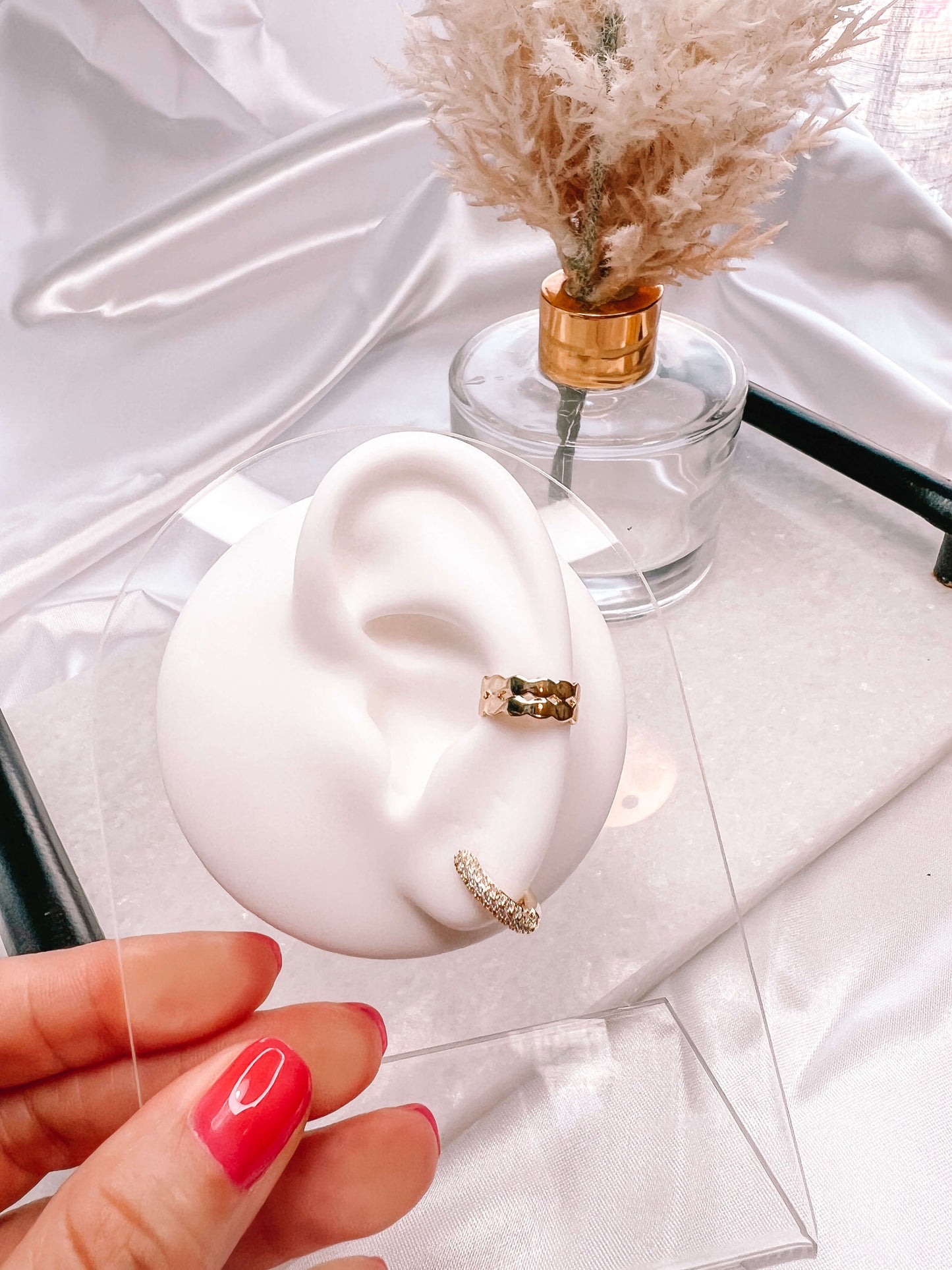 Double Wave Ear Cuff