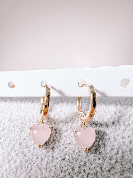 Pale Pink Hearts