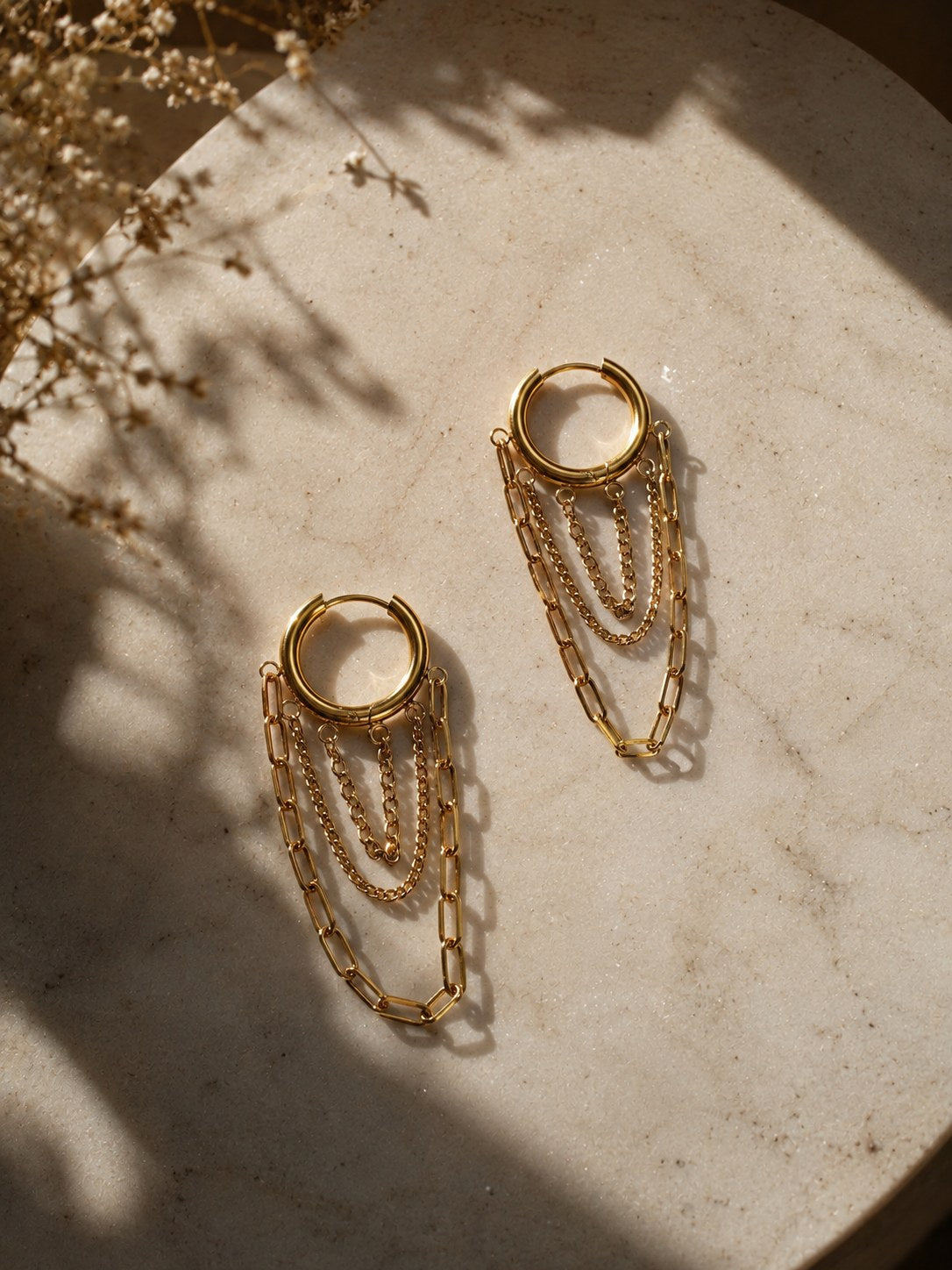 Chain Drop Earrings