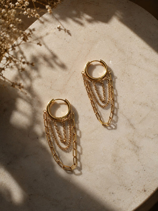 Chain Drop Earrings