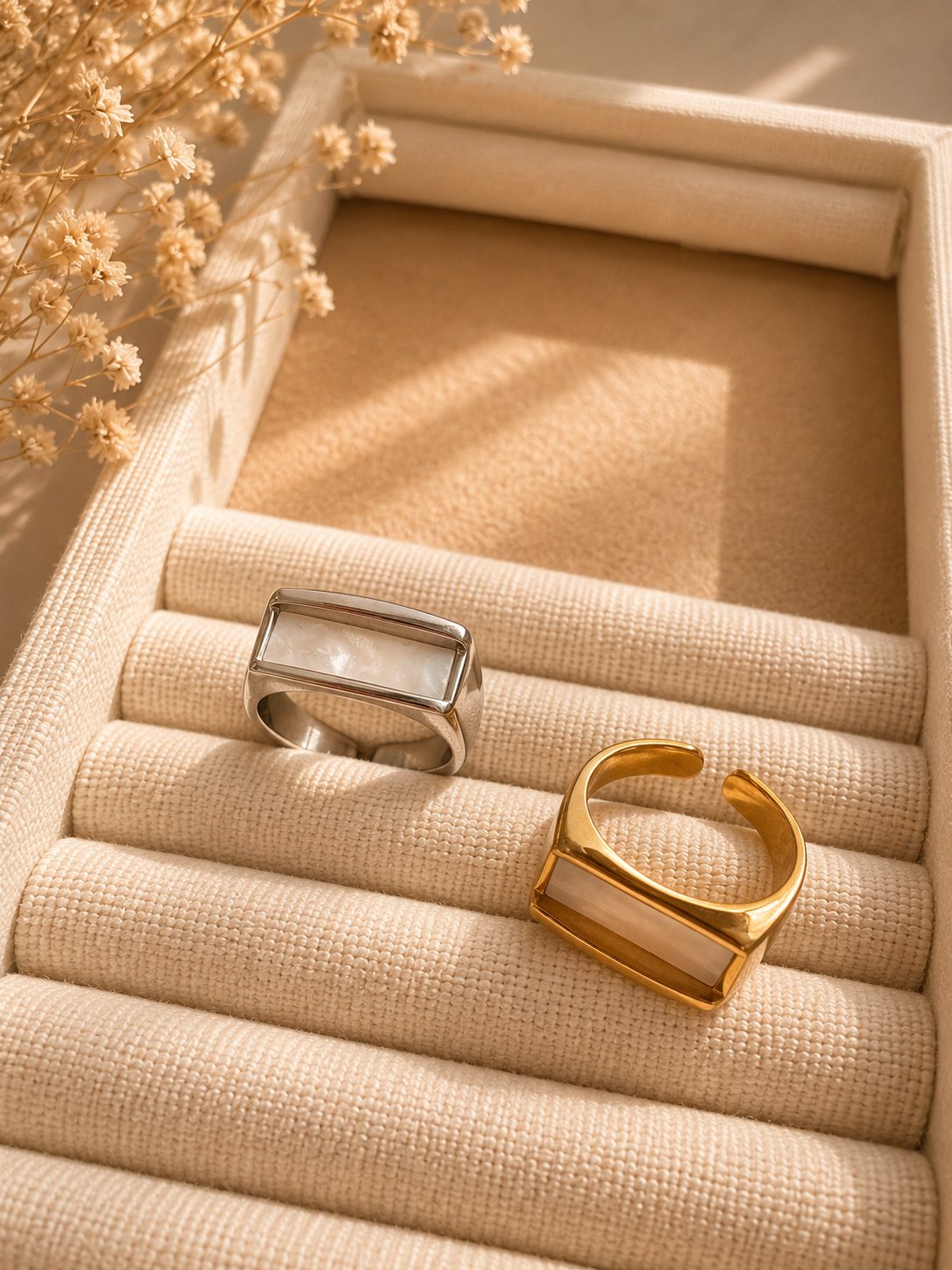 Ivory Edge Ring