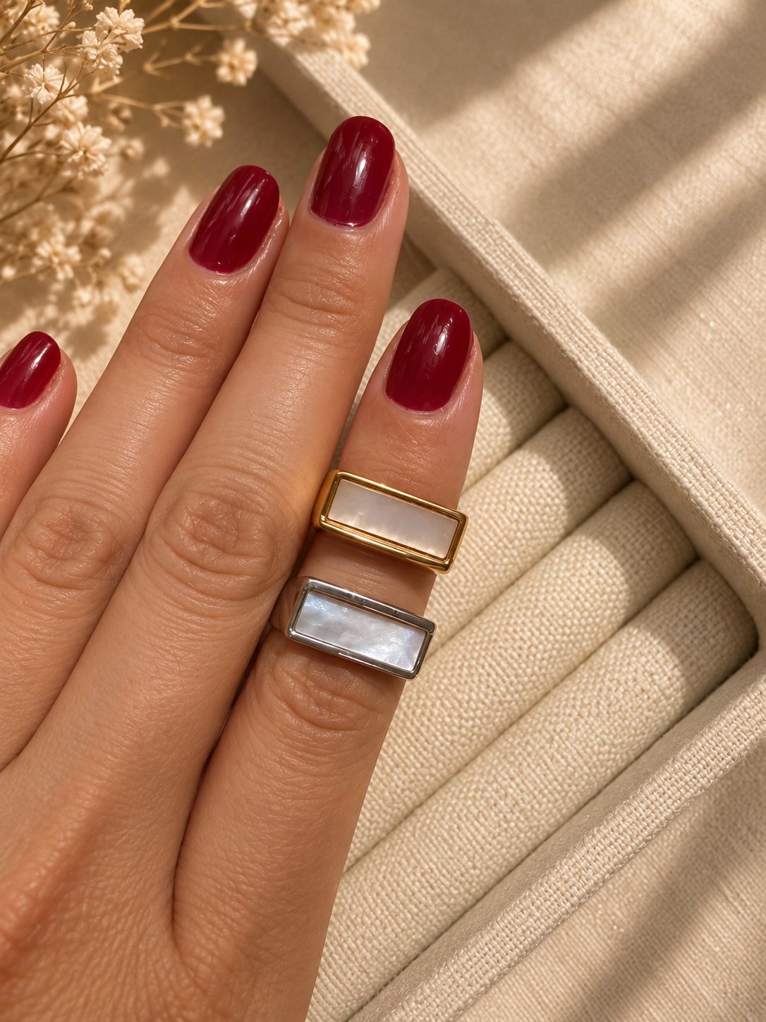 Ivory Edge Ring